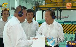 全国人大常委会副委员长彭清华调研广西太阳纸业有限公司